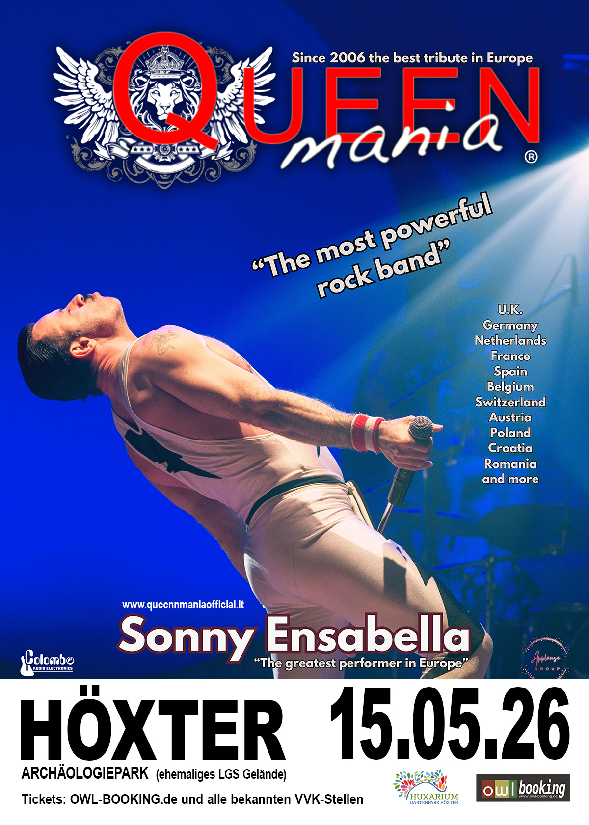 Plakat von A Tribute to Queen mania