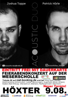 Feierabendkonzert – Joshua Tappe feat. Patrick Hörle